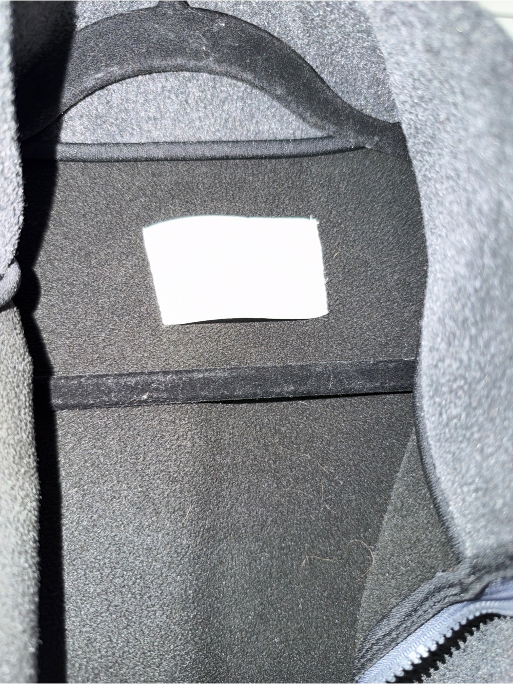 Oversized Funnel Neck Fleece Jacket - Picture 3 of 4